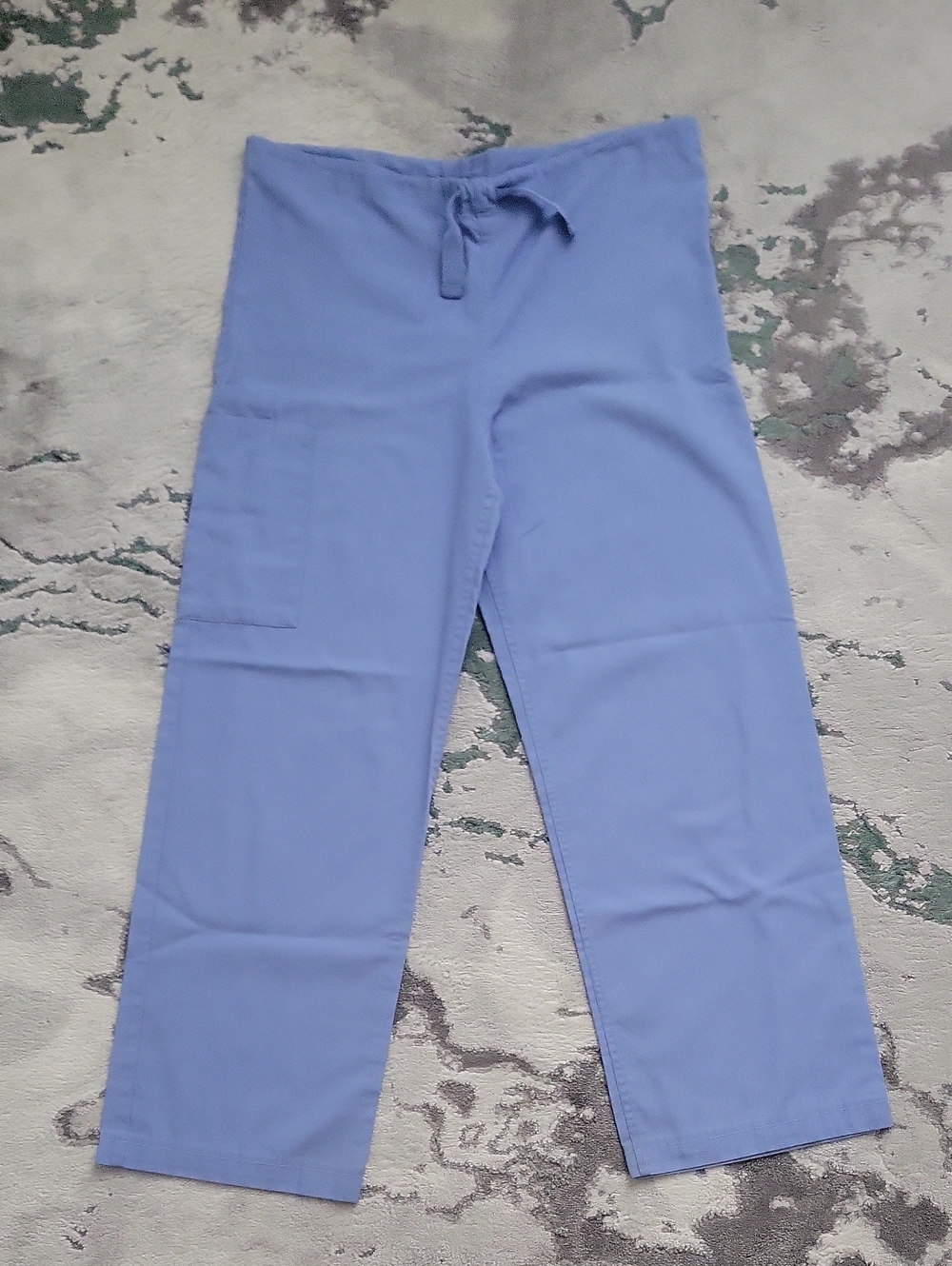 Cherokee Women's Light Blue Drawstring Scrub Pants